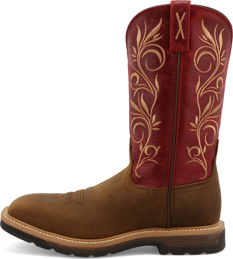 Women's 11" Western Work Steel Toe Wellington