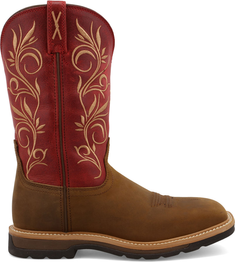 Women's 11" Western Work Steel Toe Wellington