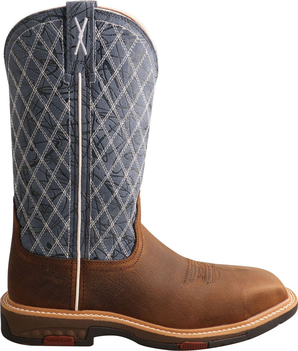 Women's 11" Western Work Nano Toe SRO Wellington
