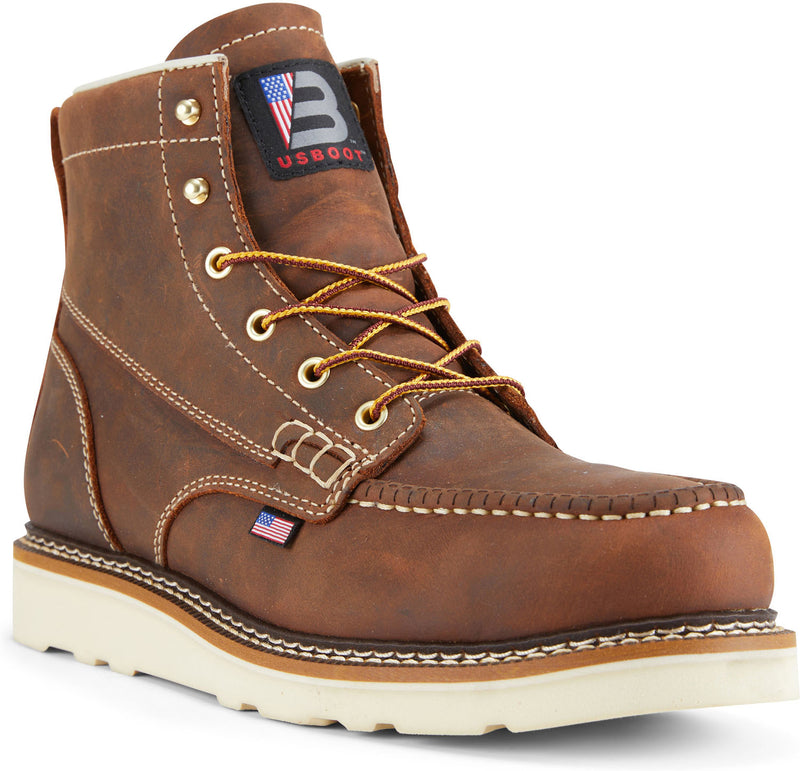 Men's 6" Bravo Composite Toe Wedge Boot
