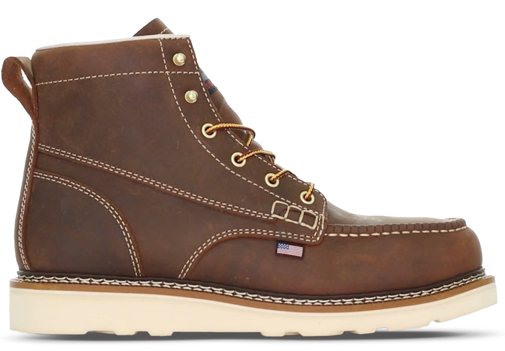 Men's 6" Bravo Composite Toe Wedge Boot