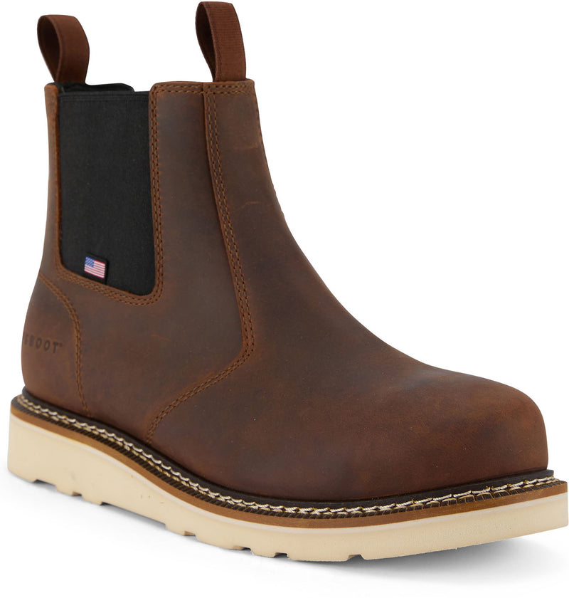 Men's 6" Logan Composite Toe SRO Chelsea Wedge Boot