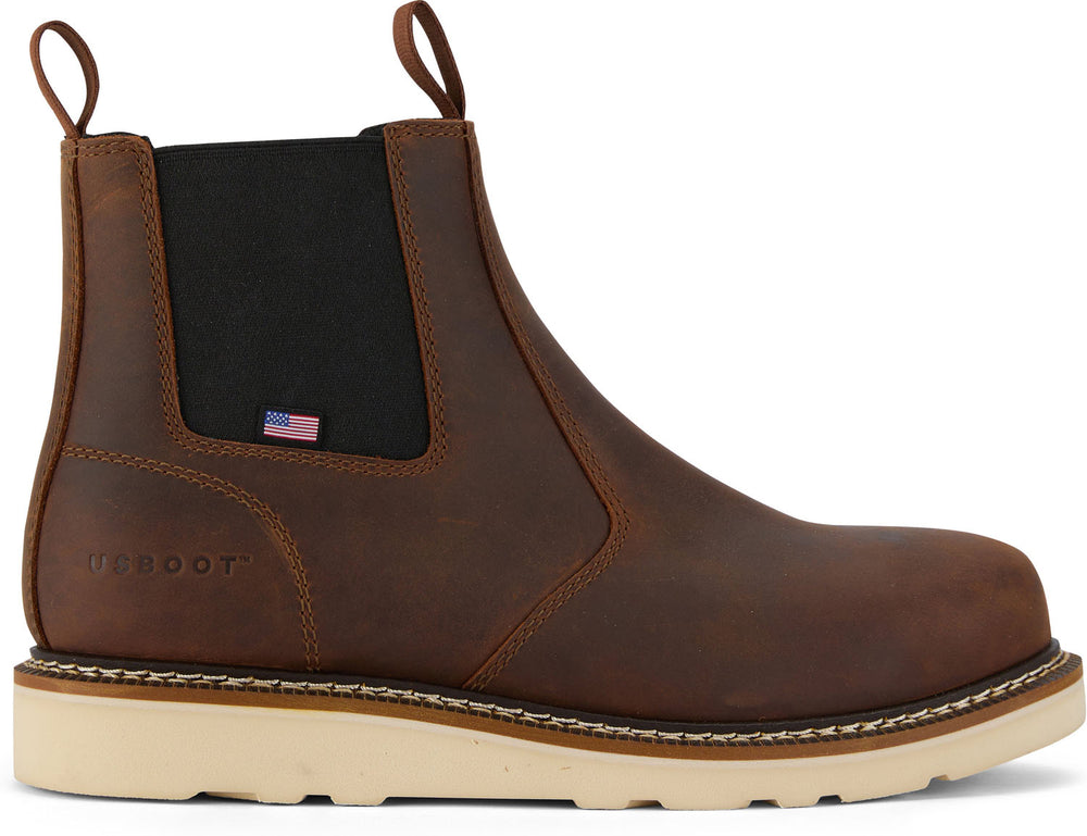 Men's 6" Logan Composite Toe SRO Chelsea Wedge Boot