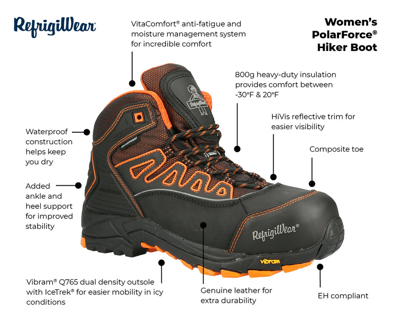Women's 6" PolarForce® Comp Toe WP SR Hiker