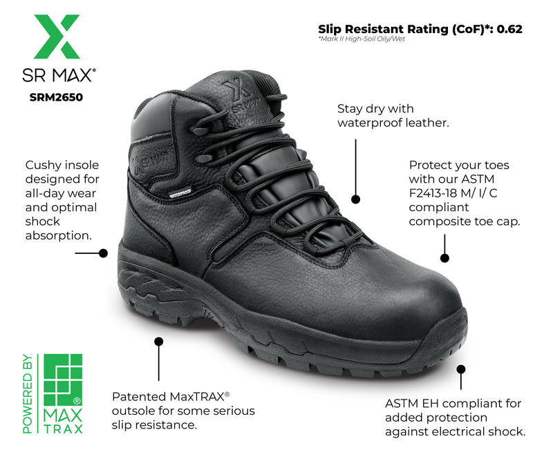 Men's 6" Denali MaxTRAX® Comp Toe WP SRO Boot