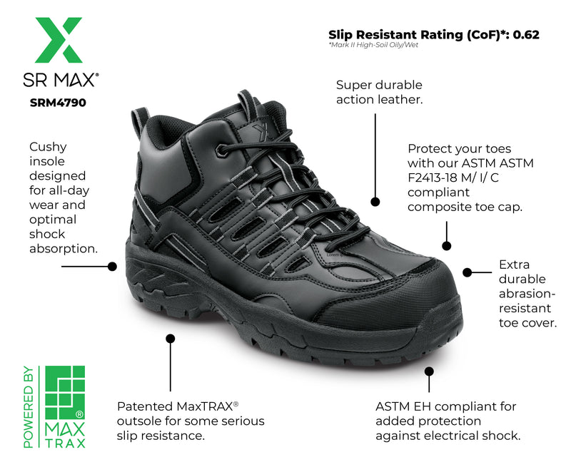 Men's Boone MaxTRAX® Comp Toe SRO Hiker