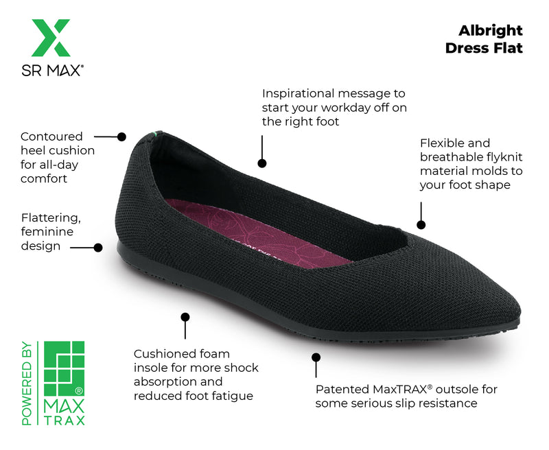 Women's Albright MaxTRAX® Soft Toe Slip-On Dress Shoe