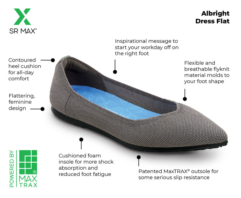 Women's Albright MaxTRAX® Soft Toe Slip-On Dress Shoe