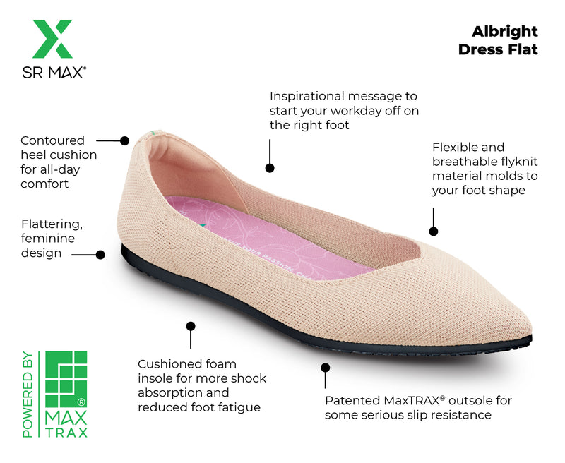 Women's Albright MaxTRAX® Soft Toe Slip-On Dress Shoe