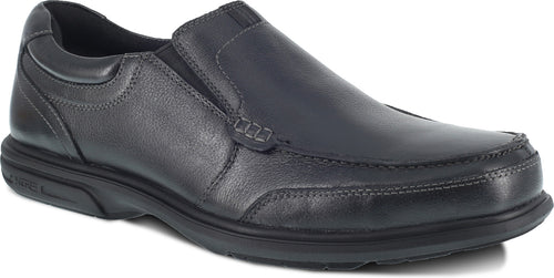 Florsheim Work Loedin Men's Steel Toe EH Slip Resistant Slip On Dress Oxford