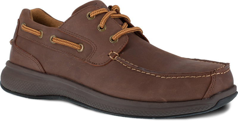 Florsheim Bayside Men's Steel Toe SD Boat Style Work Shoe