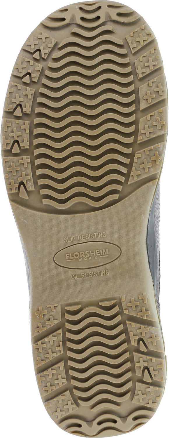 Florsheim Ace Men's Comp Toe SD Slip Resistant Slip On Oxford Work Shoe