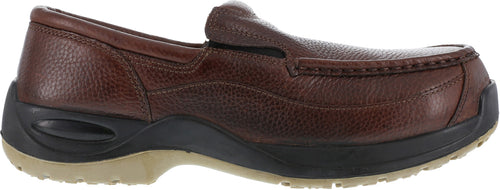 Florsheim Ace Men's Comp Toe SD Slip Resistant Slip On Oxford Work Shoe