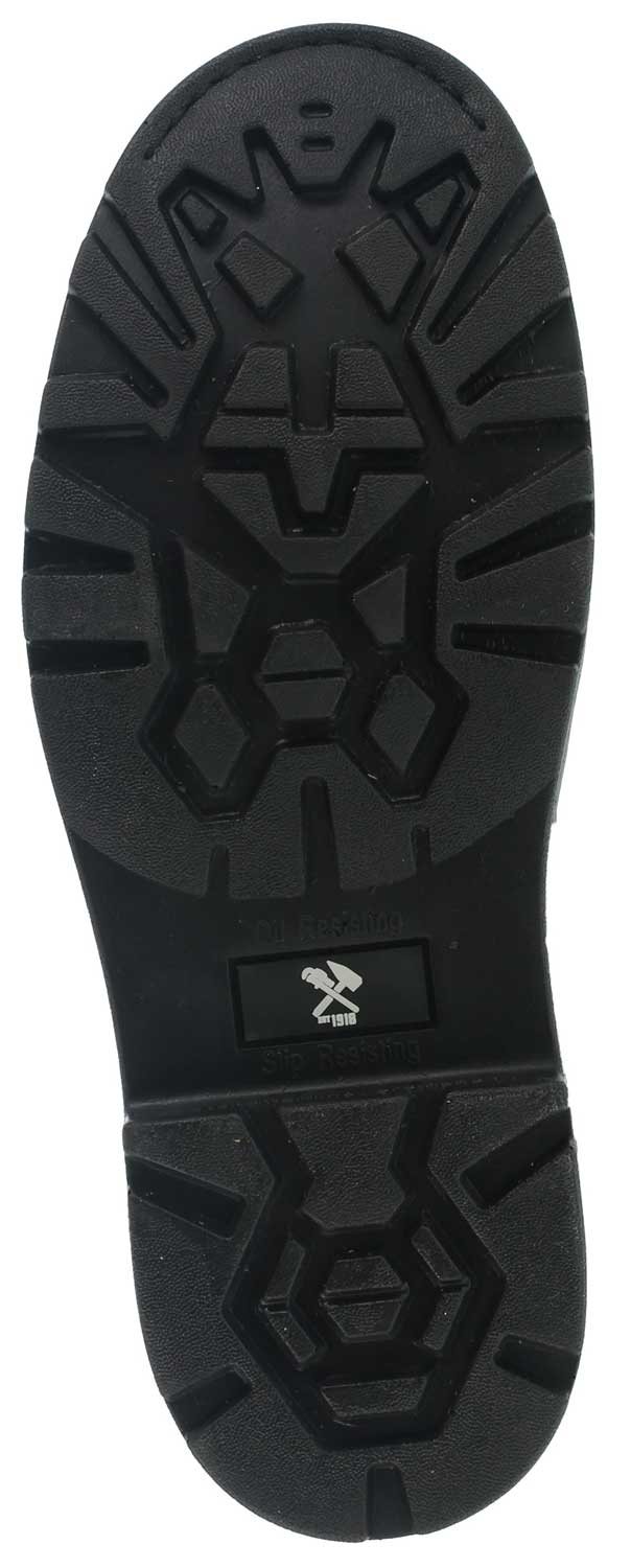 Men's 10" Hauler Comp Toe Met-Guard SR Side-Zip Wellington