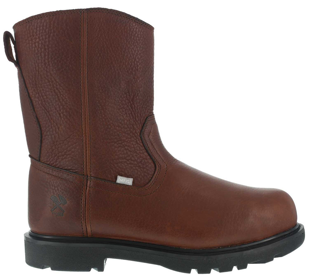 Men's 10" Hauler Comp Toe Met-Guard SR Side-Zip Wellington