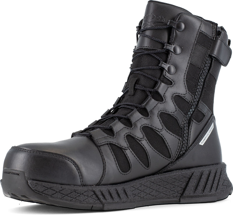 Men's 8" Floatride Energy Tactical Comp Toe SRO Side-Zip Boot