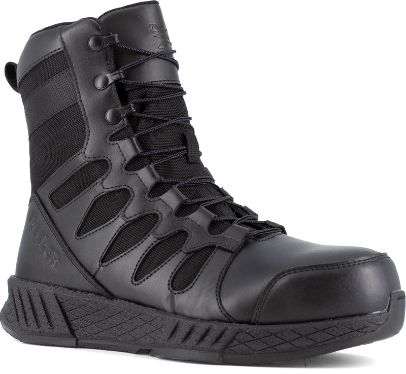 Men's 8" Floatride Energy Tactical Comp Toe SRO Side-Zip Boot