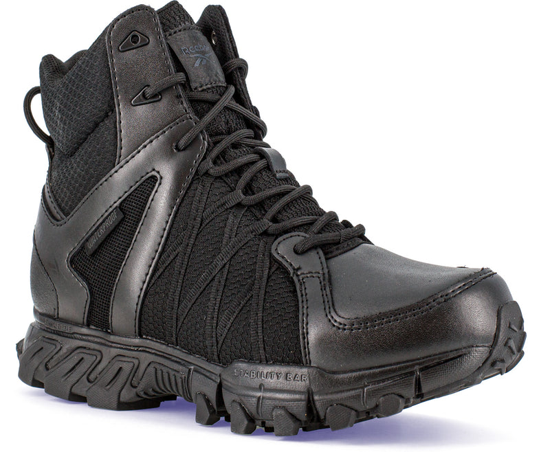 Men's 6" Trailgrip Tactical Soft Toe WP SRO Side-Zip Boot