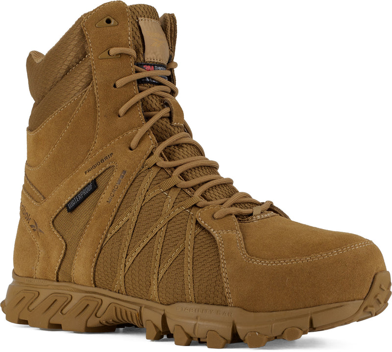 Men's 8" Trailgrip Tactical Comp Toe WP SRO Side-Zip Boot