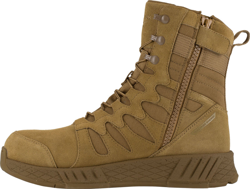 Men's 8" Floatride Energy Tactical Comp Toe SRO Side-Zip Boot