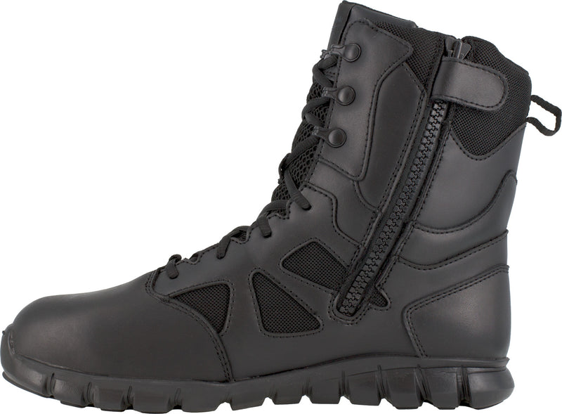 Men's 8" Sublite Cushion Tactical Comp Toe WP SRO Side-Zip Boot