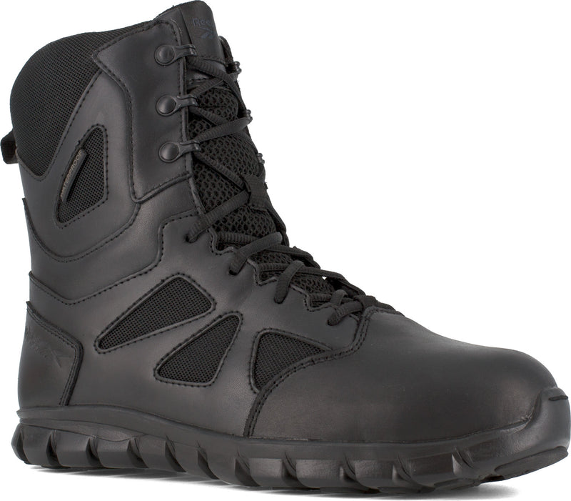Men's 8" Sublite Cushion Tactical Comp Toe WP SRO Side-Zip Boot