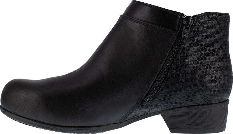 Women's Carly Work Alloy Toe SRO Side-Zip Boot