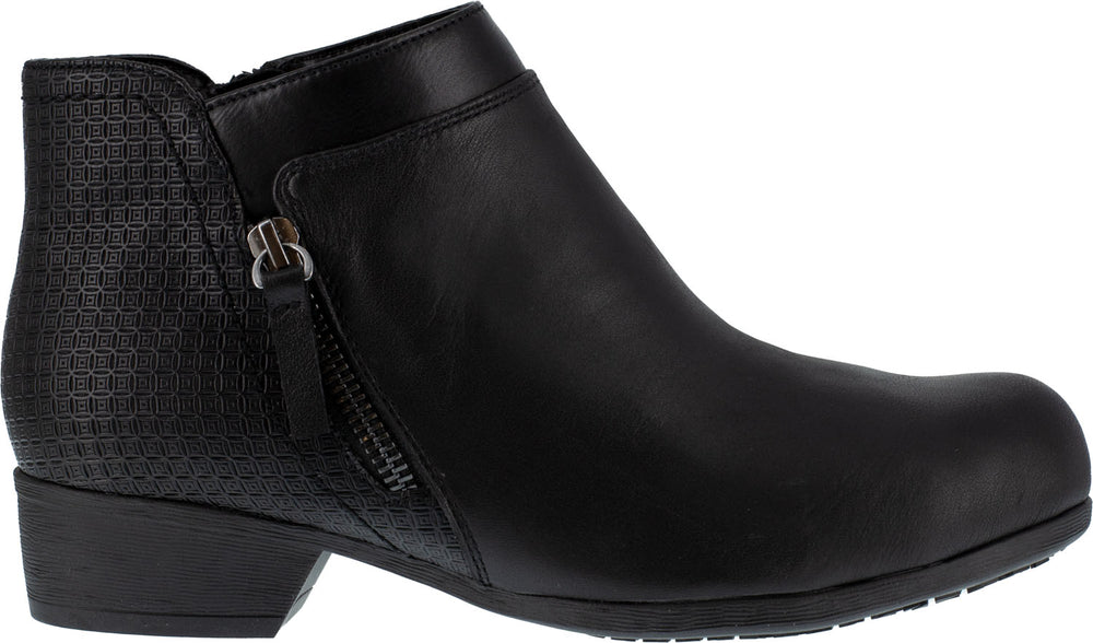 Women's Carly Work Alloy Toe SRO Side-Zip Boot