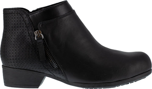Women's Carly Work Alloy Toe SRO Side-Zip Boot
