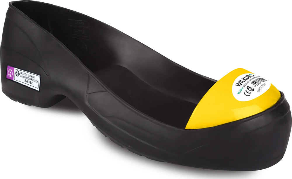 Wilkuro PVC Steel Toe Overshoe Slip On Size M 8-9/ W 10-11 M