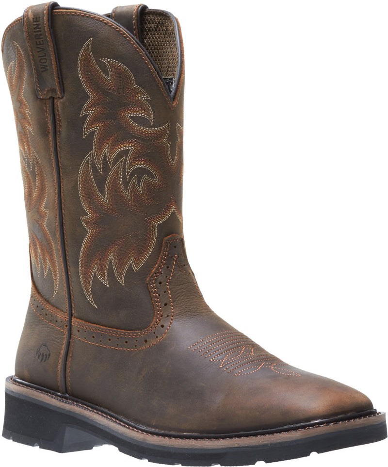 Men's Rancher Square Toe Steel Toe SR Wellington
