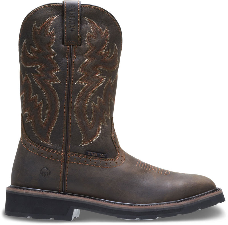 Men's Rancher Square Toe Steel Toe SR Wellington