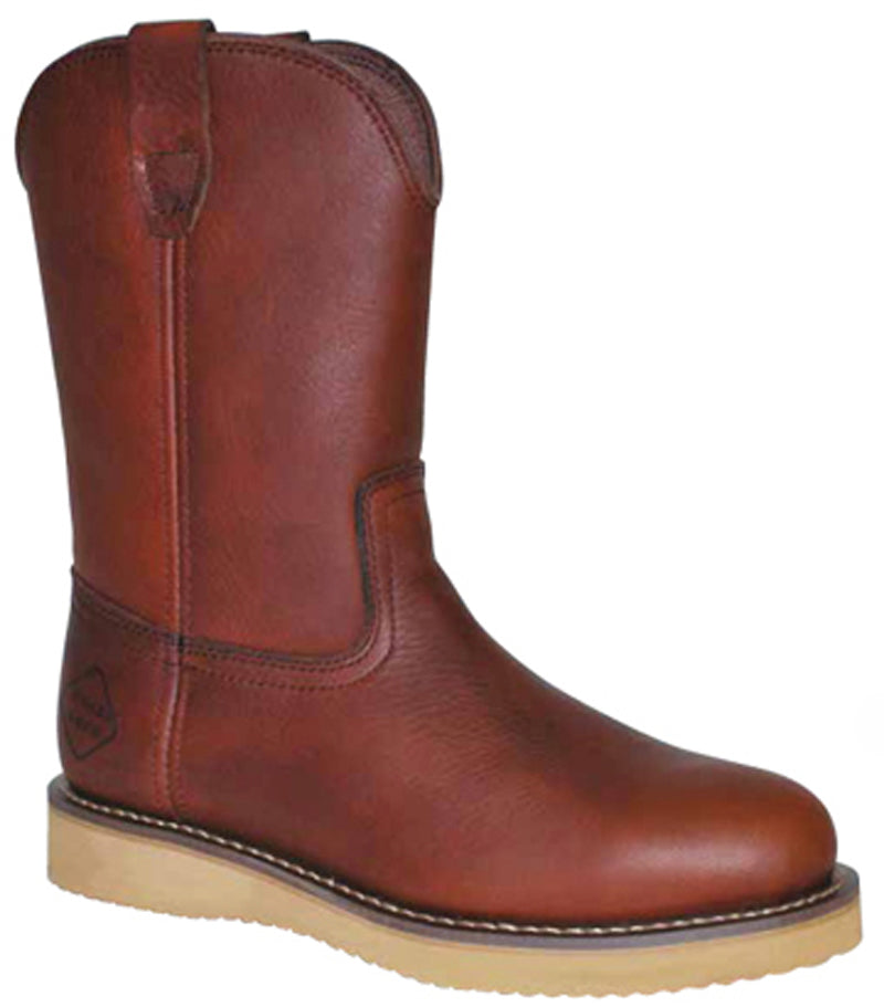 Work Zone Men's Soft Toe EH Pull On Wellington Work Boot