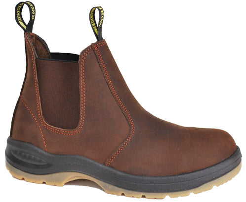 Men's 6" 660 Steel Toe Slip-On Chelsea Boot
